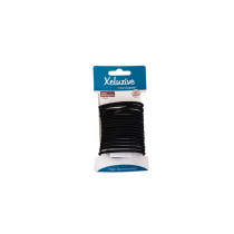 Xcluzive Thick Pony Tailers Pack Of 18Pcs, Black