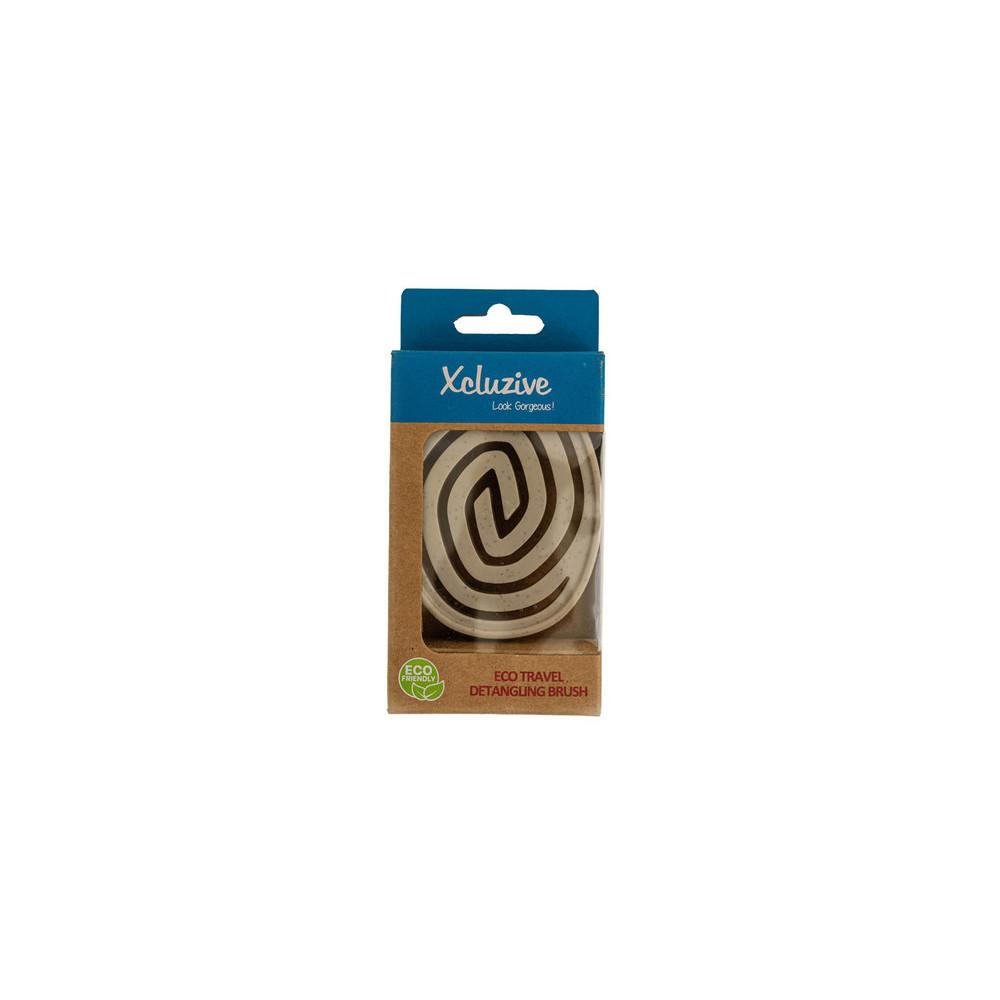 Xcluzive Unique Eco Travel Detangling Brush