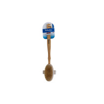 Xcluzive Wooden Bath Brush W Natural Bristles And Detachable Handle