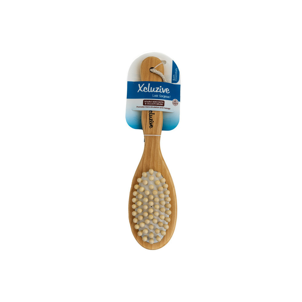 Xcluzive Double Sided Bath And Cellulite Brush