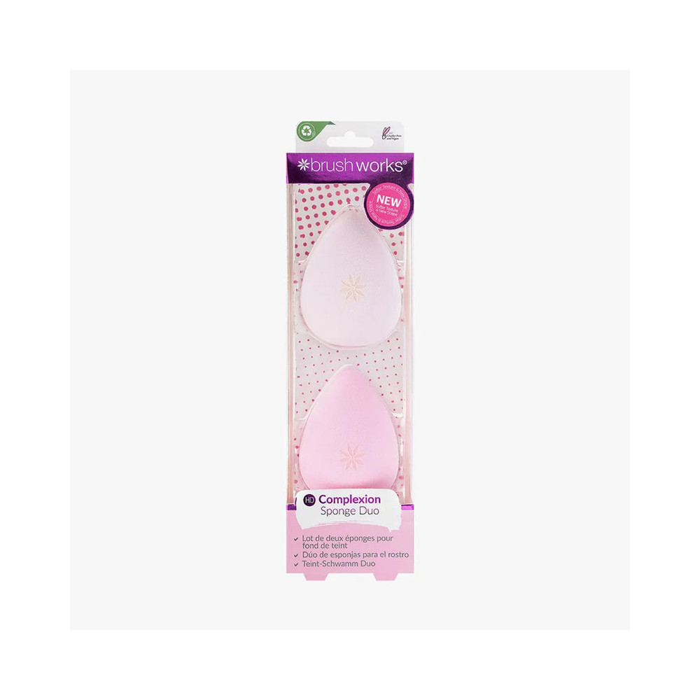 Brushworks HD Complexion Sponge Duo