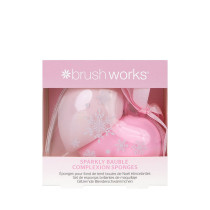 Brushworks Sparkly Bauble Complexion Sponges Pack of 2