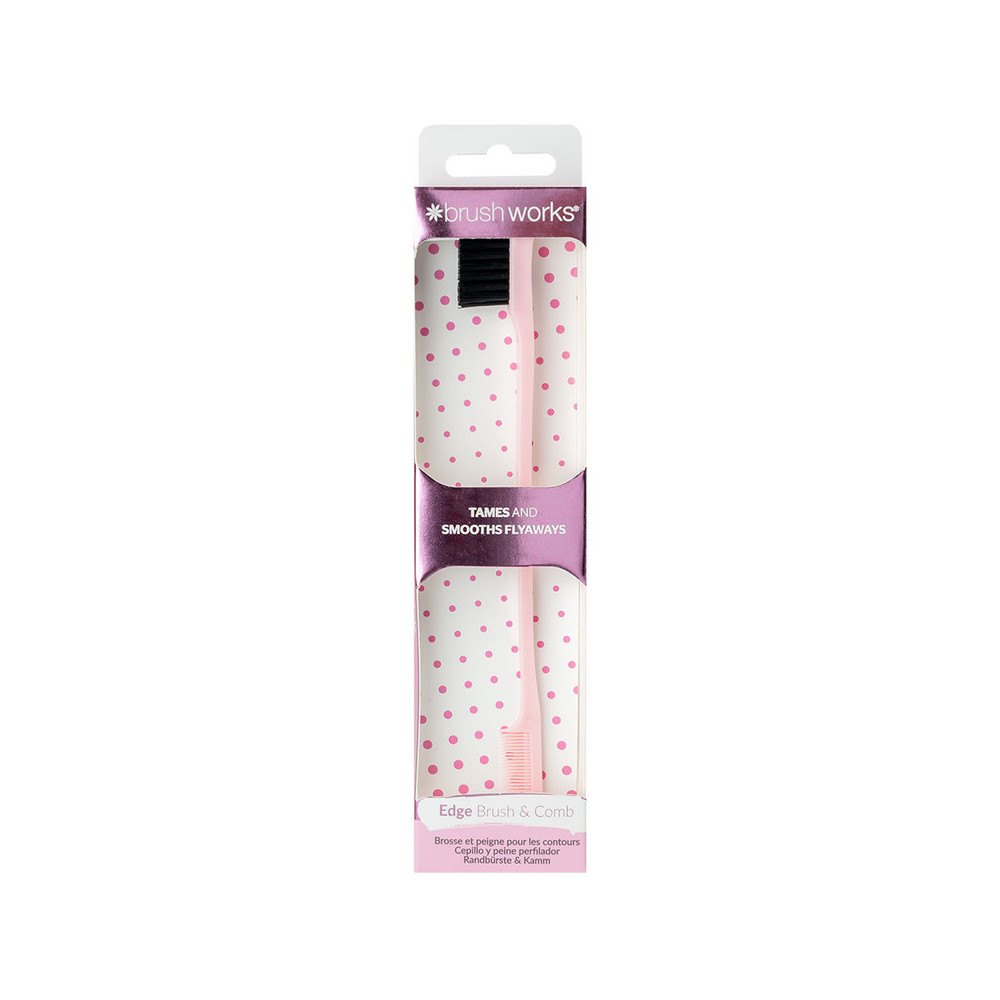 Brushworks Edge Brush And Comb