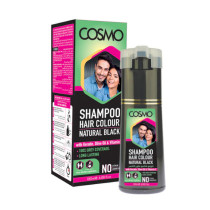 Cosmo Shampoo Hair Colour Black Special offer, 180ml 