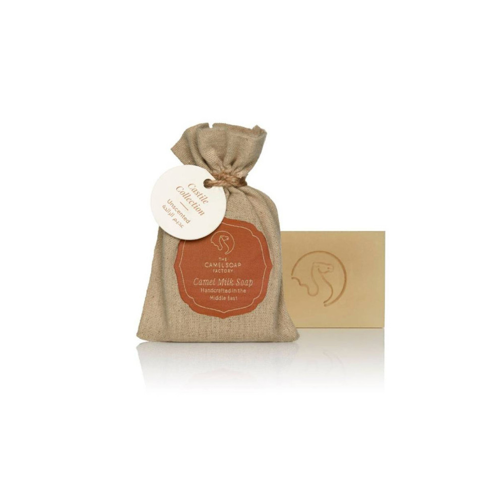 The Camel Soap Factory Camel Milk Soap Castile Collection, Unscented, 95g