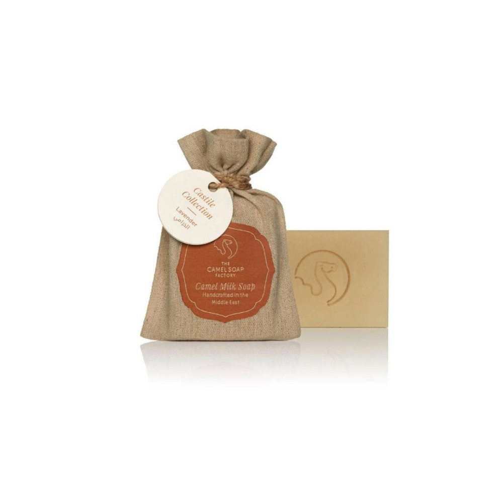 The Camel Soap Factory Camel Milk Soap Castile Collection, Lavender, 95g