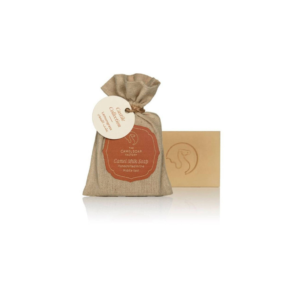 The Camel Soap Factory Camel Milk Soap Castile Collection, Lemongrass, 95g