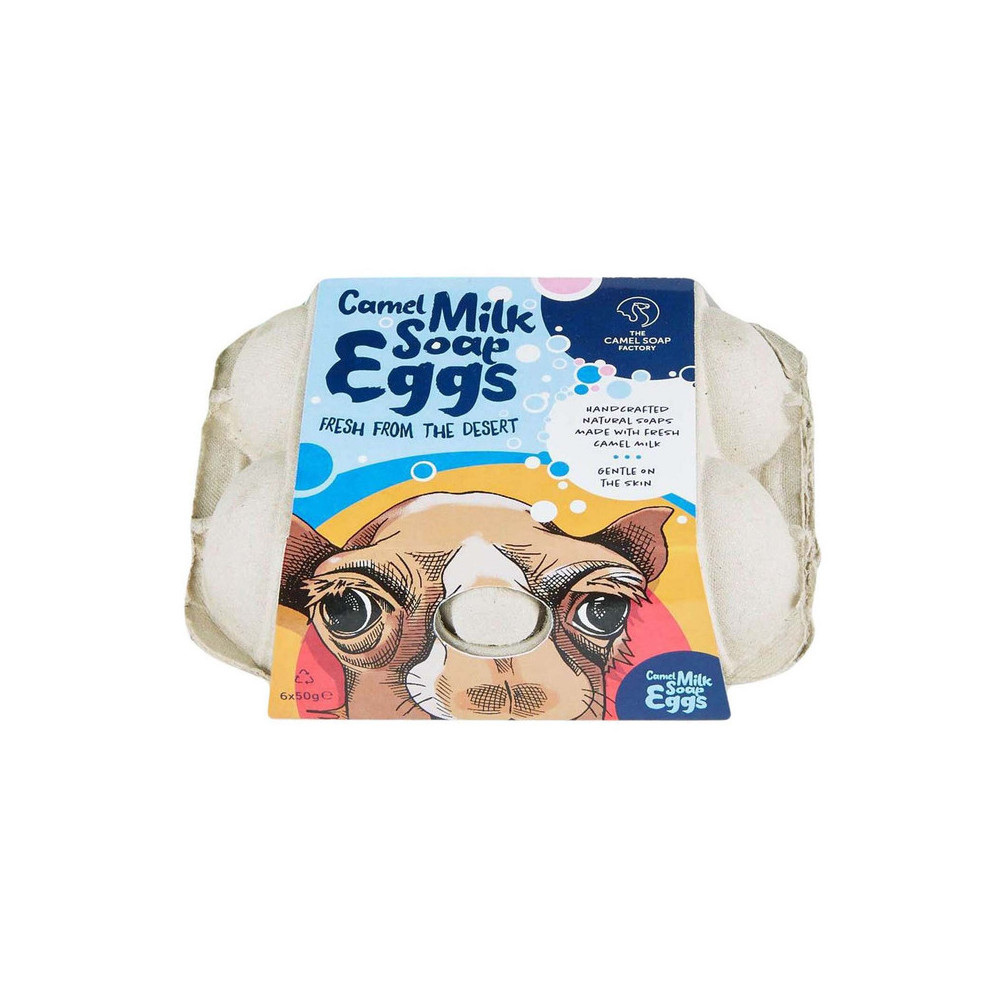 The Camel Milk Soap Eggs Pack Of 6 x 50g