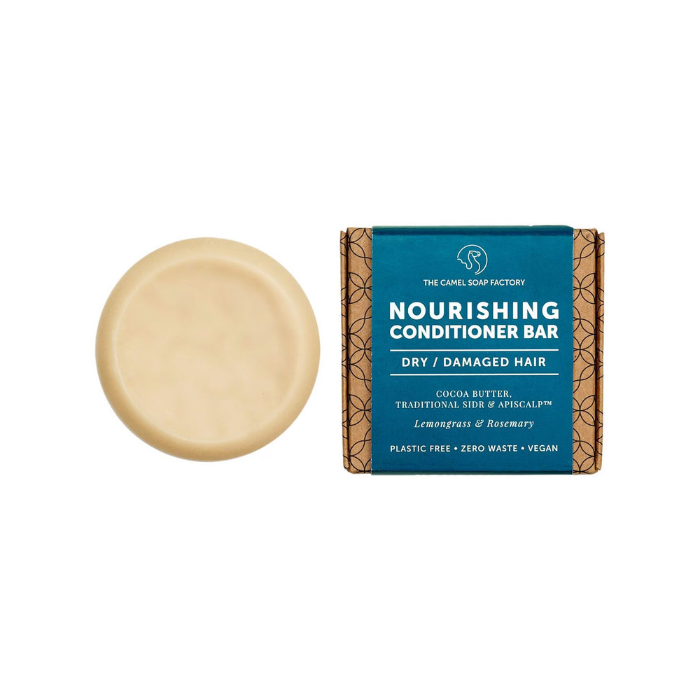 The Camel Soap Factory Nourishing Conditioner Bar With Lemongrass And Rosemary, 70g