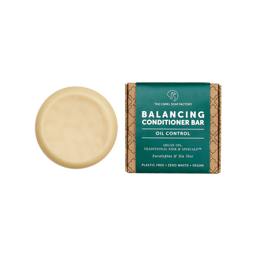 The Camel Soap Factory Balancing Conditioner Bar With Eucalyptus And Tea Tree, 70g