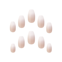 Elegant Touch Acrylic Salon Expert French Fake Nails, No 2 Coffin