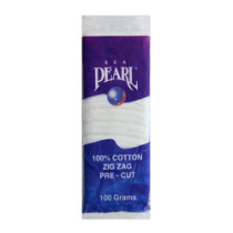Sea Pearl Pre-Cut Cotton Zig Zag 100g