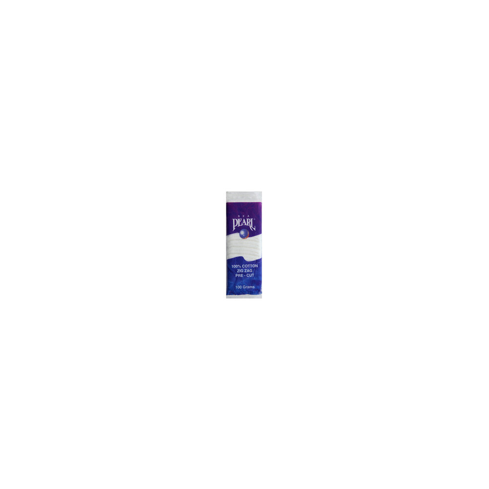 Sea Pearl Pre-Cut Cotton Zig Zag 100g