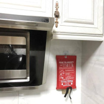 Asanma Fire Blanket, Fire Suppression Blanket, Flame Retardant Protection and Heat Insulation Fiberglass Fire Blanket for Emergency Survival for Kitchen, Fireplace, Grill, Car, Camping - 4 Pack (39.3 x 39.3 inch)