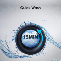 Hisense Front Loading Washing Machine, Free Standing, 6Kg, 1000 RPM, WFVC6010T, VC Series