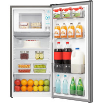 Hisense 198 Liter Single Door Refrigerator, Silver, RR198NS