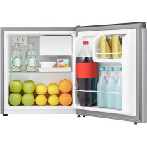 Hisense 60 Liter Compact Single Door Refrigerator, Silver, RR60D4ASU