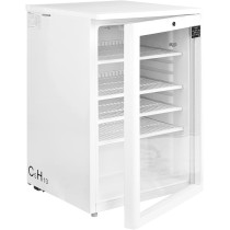 Super General 150 Liter Gross Compact Single-Door Chiller, Upright Beverage-Showcase, Energy-Saving, Low-Noise, SGSC-137 (White)