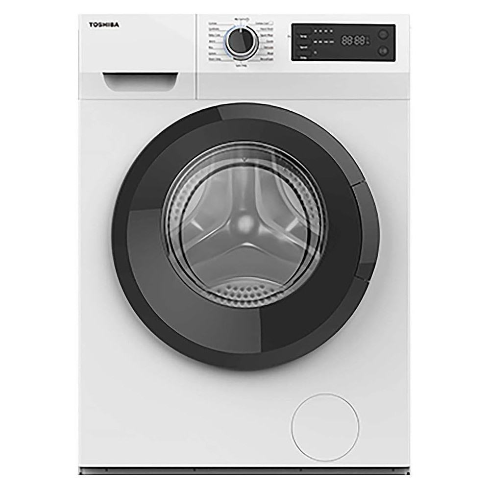 Toshiba 7 Kg, 1200 Rpm, Front Load Washing Machine, 16 Programs, 15 Inch Quick Wash Cycle, TW-H80S2A