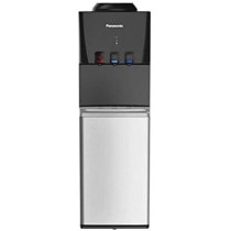 Panasonic Top Loading Water Dispenser, 3-Tap Hot, Cold And Normal Water Options, Child Safety Lock, Overheat Protection, Black/Silver, SDM-WD3128TG