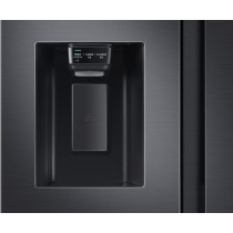 Samsung 660 Liters, Side By Side Refrigerator, Gentle Black Matt, Spacemax Technology, RS64R5331B4/AE