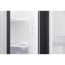 Samsung 660 Liters, Side By Side Refrigerator, Gentle Black Matt, Spacemax Technology, RS64R5331B4/AE