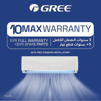 Gree Split Air Conditioner 2 Ton - Wifi Enabled, Rotary Compressor, P4Matic-P24C3 ( White)