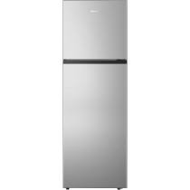 Hisense Top Mount Referigerator Top Freezer 250L Net Capacity Fridge, Big Door Balcony, Led Interior Light, Deodorizing Filter, Multi Air Flow, Silver, RT328N4DGN