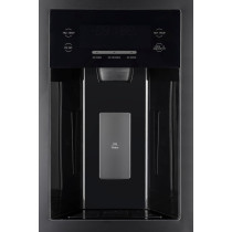 TCL 775L Side By Side Refrigerator With Inverter Motor, Ice Maker, Mini Bar, Water Dispenser, No Frost, Power Cool And Freeze, Child Lock, Led Light, Inox Finish - C775SBIM