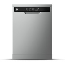 Hoover Freestanding Dishwasher, 15 Place Settings, 10 Programs, Full Touch Controls, Delay Start, Child Lock, Steel, Inox, HDW-V1015-S