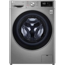 LG 10.5 KG Front Load Washing Machine, Silver, Model F4V5RYP2T