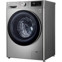 LG 10.5 KG Front Load Washing Machine, Silver, Model F4V5RYP2T