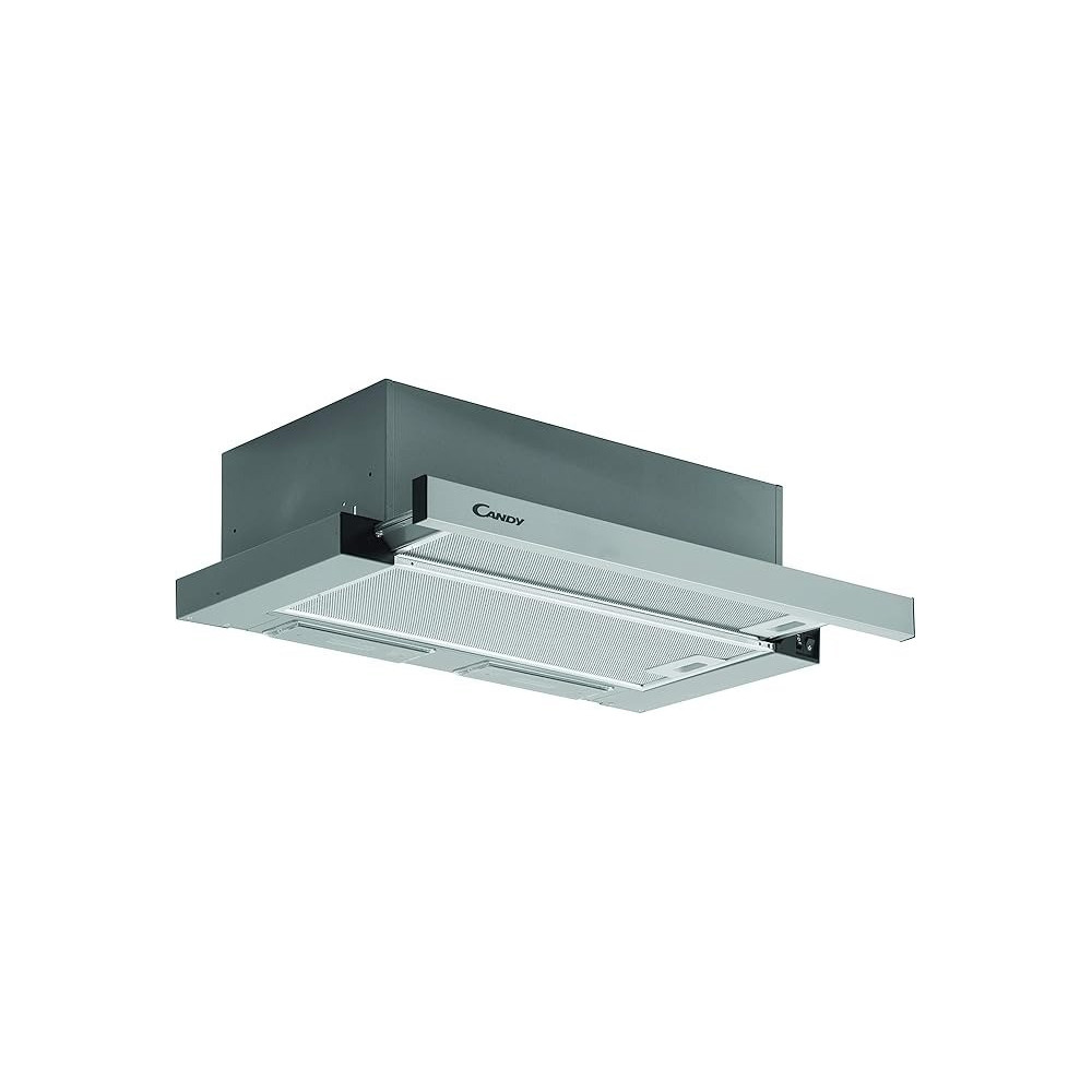 Candy 60 cm Telescopic Canopy Cooker Hood, Stainless Steel