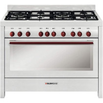Glemgas Cooker Ranges, Silver, MGW626RD