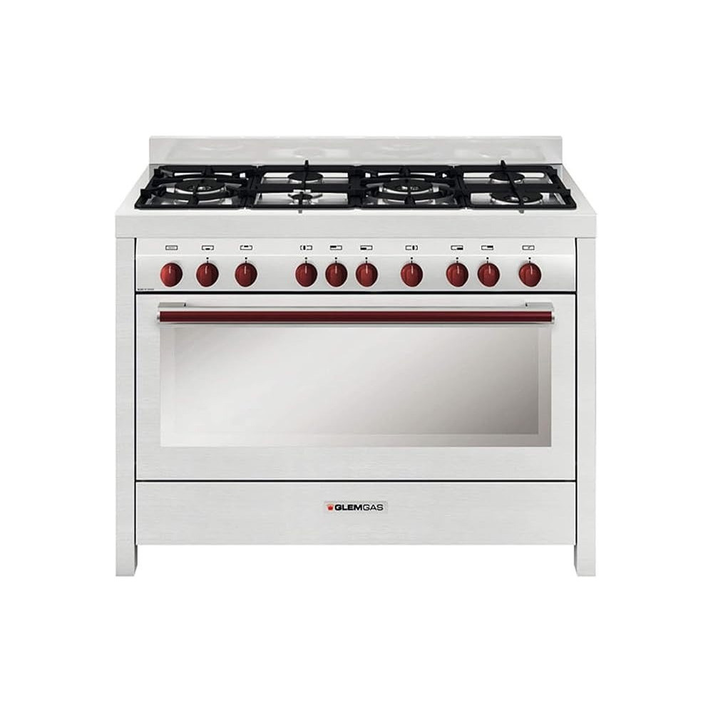 Glemgas Cooker Ranges, Silver, MGW626RD