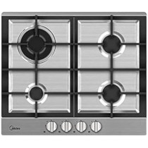 Midea Built-in Gas Hob 4 Burner, 60G40ME005SFT