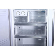 Hoover 260 Liters Upright Freezer, Steel, HSF260L-S
