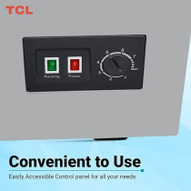TCL 326 Litre Chest Freezer Single Door, Silver, F326CFSL