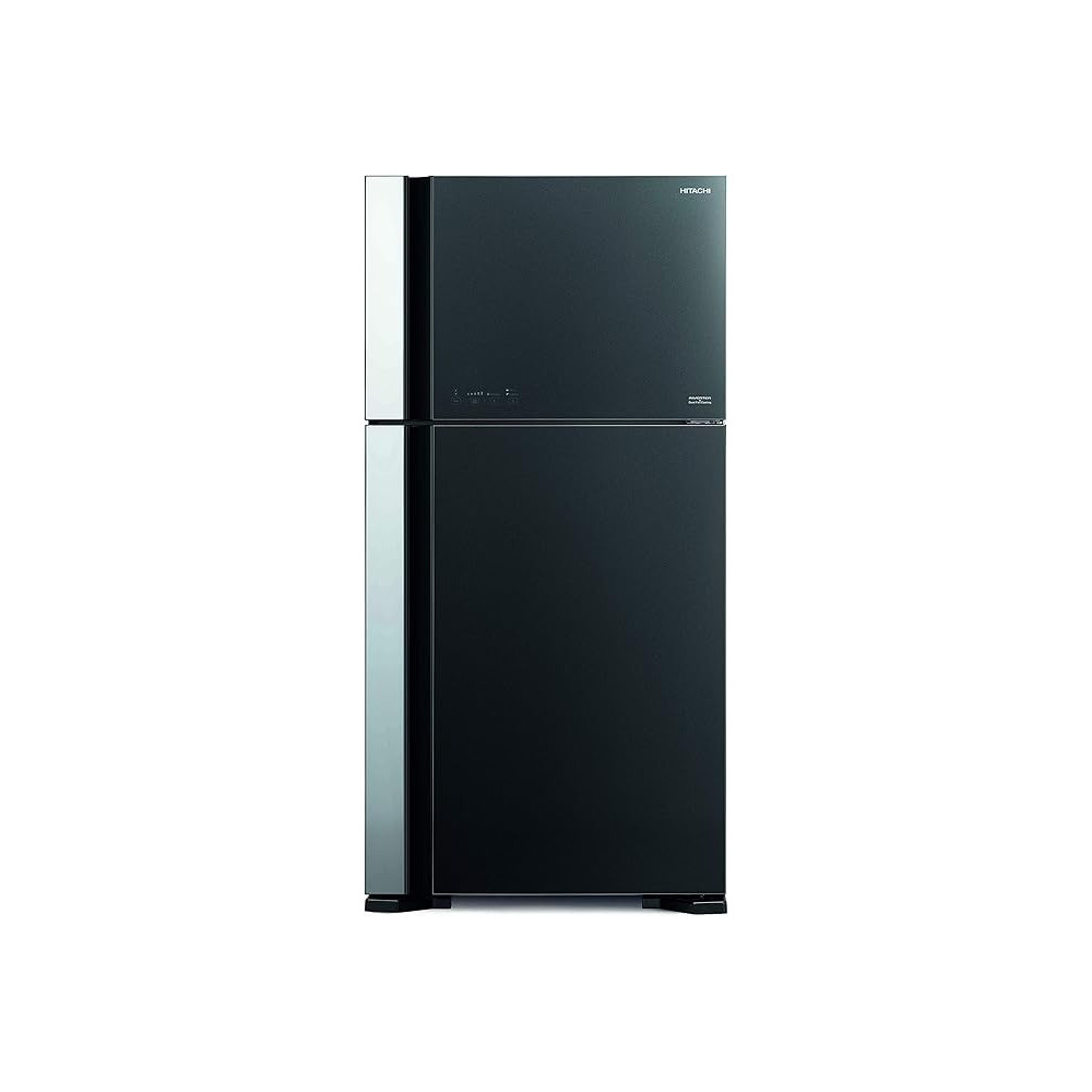 Hitachi 710 Litre Top Mount Refrigerator, Glass Grey, RVG710PUK7GGR