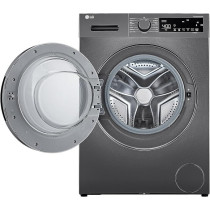 LG 8 Kg Big LED, 15 Advance Washing Cycles Washing Machine, Dark Silver, F2T2TYM1S