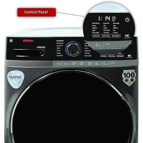 Nobel 21 Kg Front Load Washing Machine, Silver, NWM2100