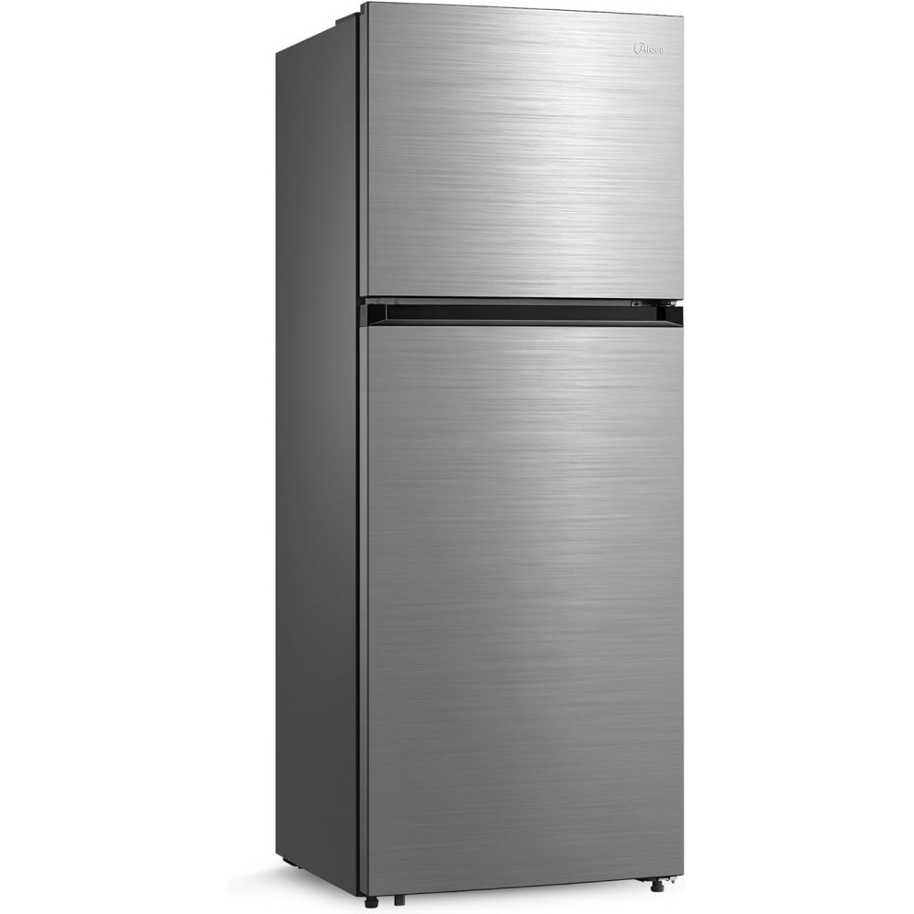 Midea 645 Litre Gross Top Mount Double Door Refrigerator, MDRT645MTE46, Silver
