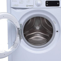 Indesit 7 Kg Front Load Automatic Washing Machine, White, IWE-71251CECO-GCC