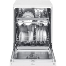 LG 8 Programs 14 Place Settings Free Standing Dishwasher, White, DFB512FW