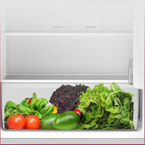 Hoover 600 Liters Top Mount Double Door Refrigerator, Inox, HTR-H600-S