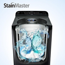 Panasonic Abaya Wash Japan Quality Top Load Washing Machine Black Silver, NA-FD13x1, 13Kg