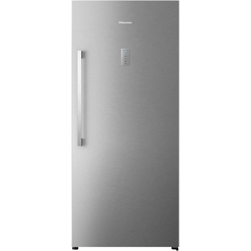Hisense Freestanding Upright 592L Freezer, Super Freeze, Total No Frost, Touch Electronic Control, 83 x 79.2 x 193.7 Cm, Silver, FV769N4ASUD