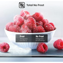 Hisense Freestanding Upright 592L Freezer, Super Freeze, Total No Frost, Touch Electronic Control, 83 x 79.2 x 193.7 Cm, Silver, FV769N4ASUD