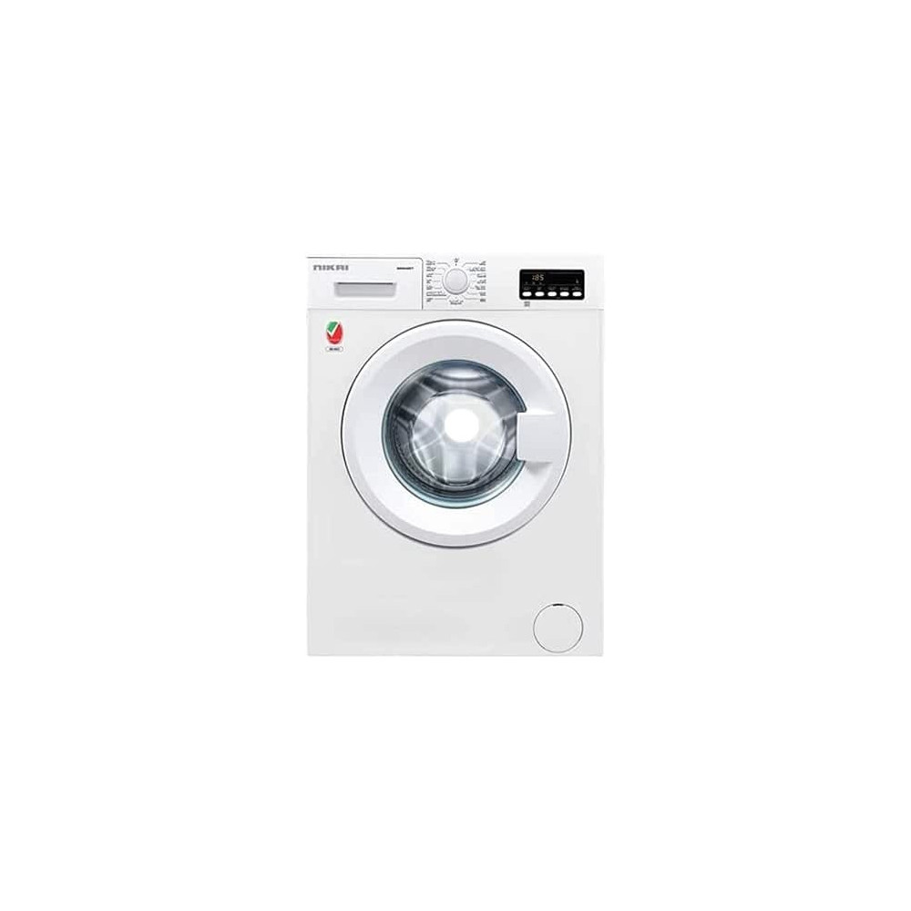 Nikai 6 Kg Front Load Washing Machine With Silent Operation, Quick Wash And Auto Imbalance Sensor, 800 Rpm, NWM600FT/FN7, White