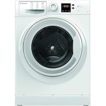 Ariston 7Kg Front Load Washing Machine, 1000 Rpm, 12 Programs, Fully Automatic Washer, Digital Led Display, Child Lock And Foam-Control, Self Cleaning Pump, White, NS703UWGCC